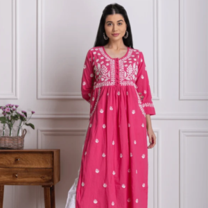 Pink kurti