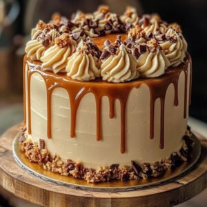Caramel Crunch Cake