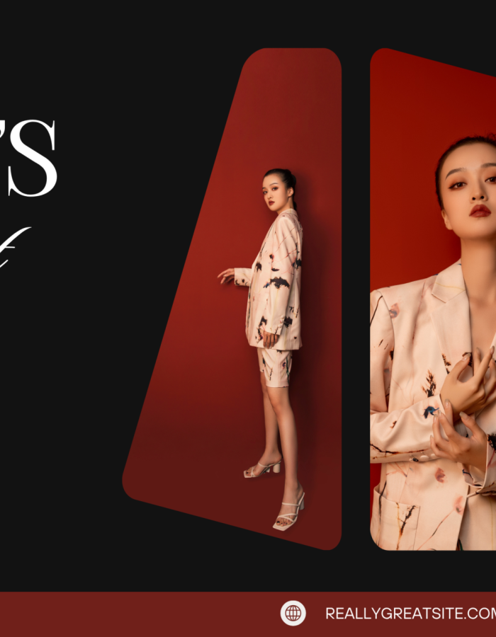 Black Red Minimalist Fashion Product Introduction Landscape Banner