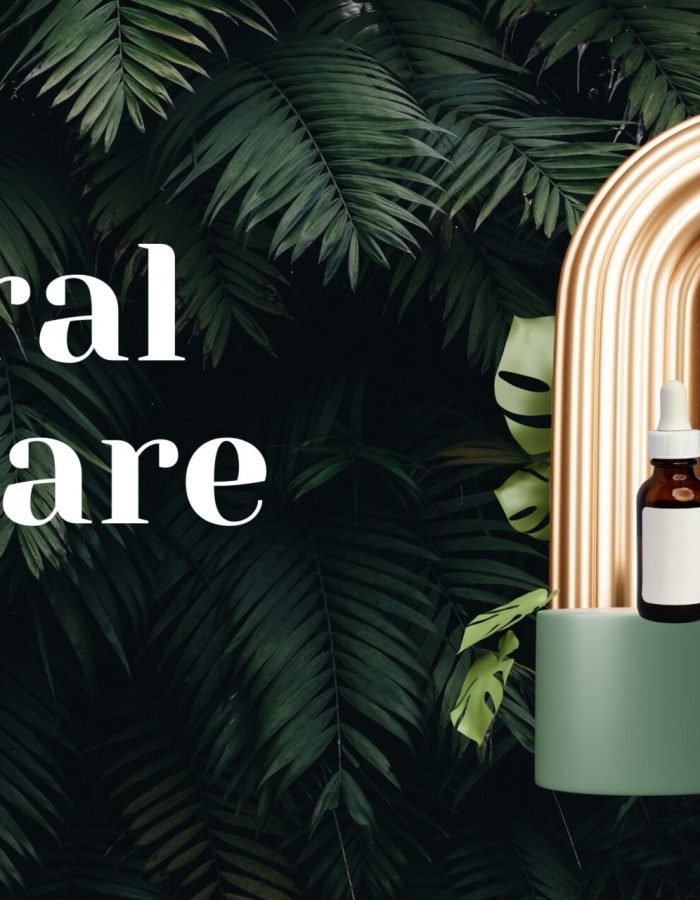 Green Nature Elegant Skincare Banner
